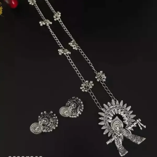 Diva Graceful Oxidized Jewellery Set 1