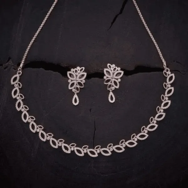 American Diamond Jewellery Set