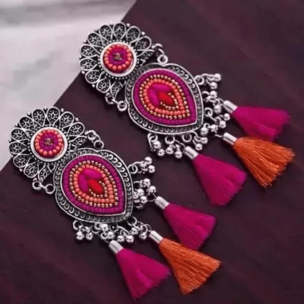 oxidized earrings