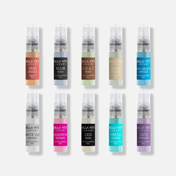 Perfume Trial Pack 10 5Ml
