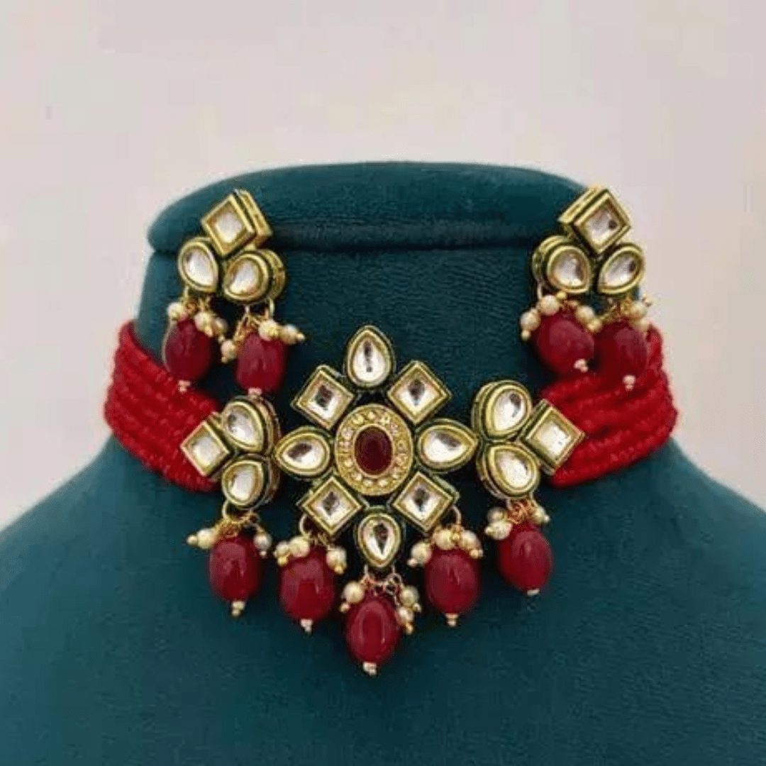 Shimmering Elegant Choker Sets - Image 3