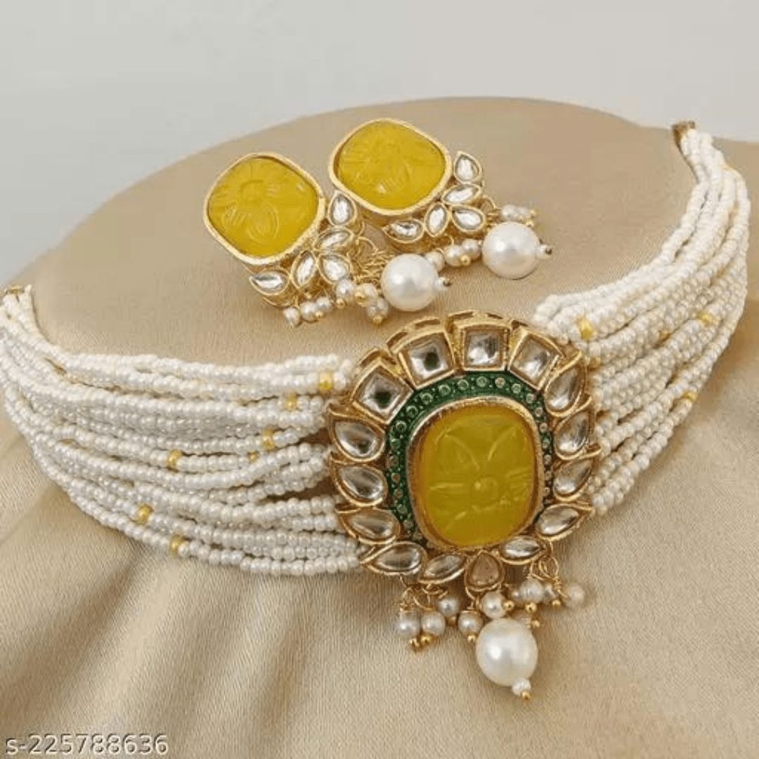 Pearl and Beads Choker Set - Image 4