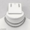 American Diamond Necklace Set