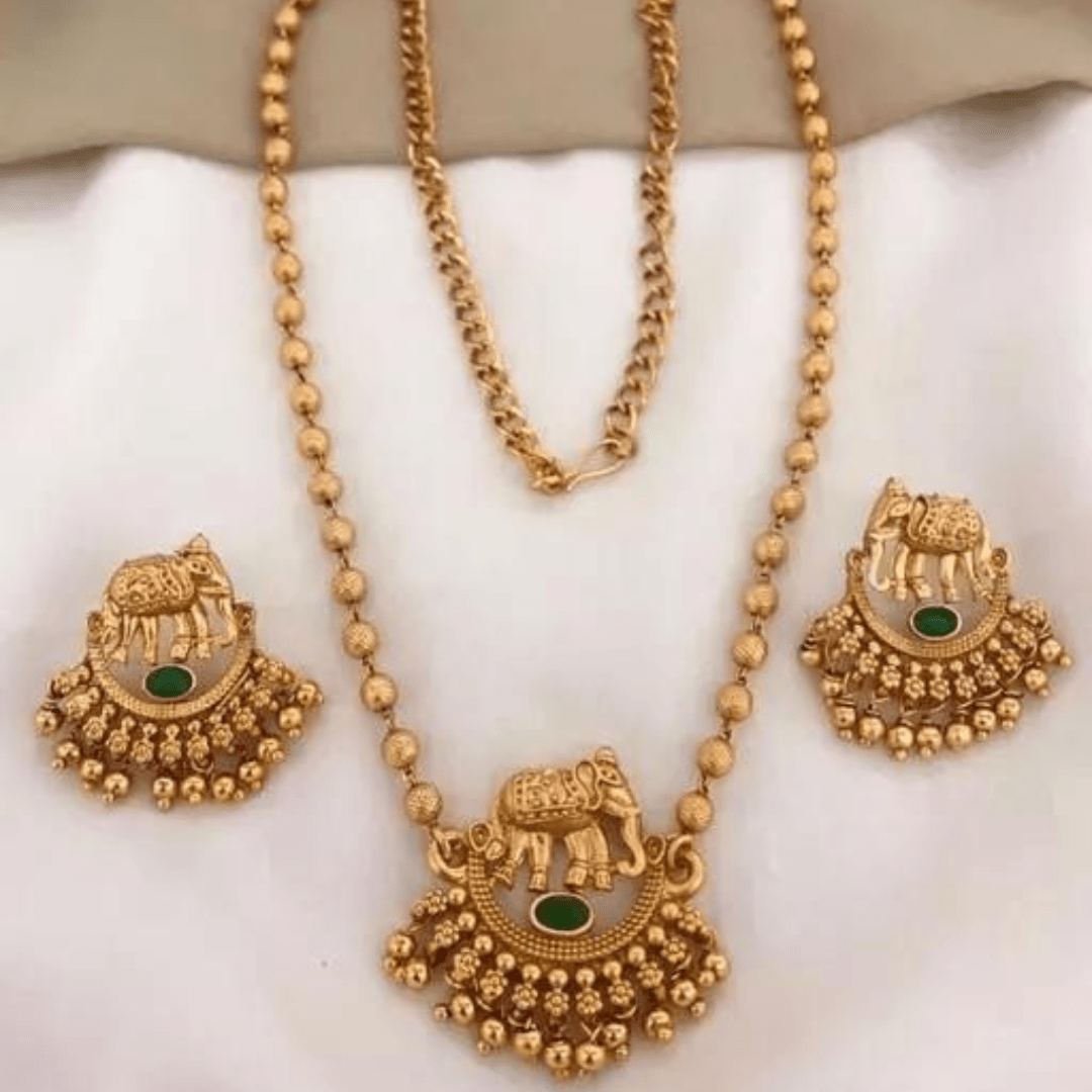 temple jewellery set