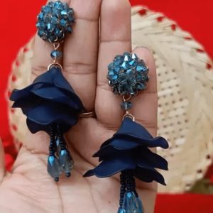 Shimmering Chunky Earrings