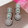 silver earrings