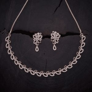 American Diamond Jewellery Set