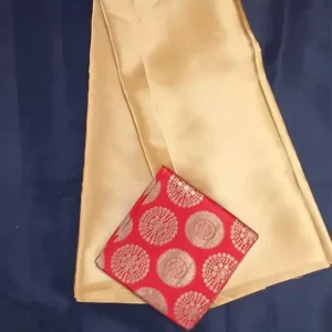 KHARIDLE Simple Jacquard Silk Saree