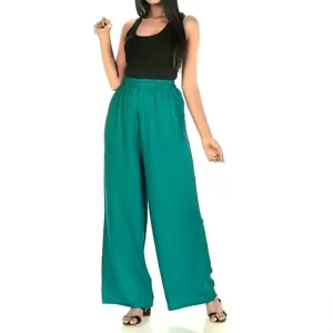 KHARIDLE Regular Fit Flared Plazzo (Pack of 2)