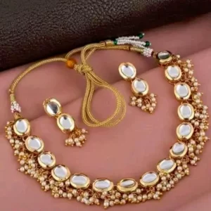KHARIDLE Beautiful Polki Kundan Set