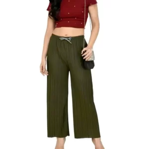 KHARIDLE Stylish Stretchable Plazzo (Pack of 2)