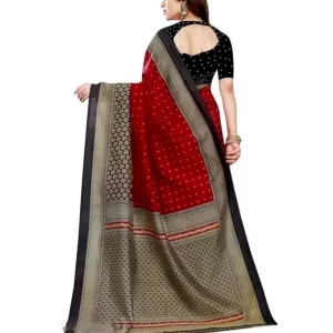 KHARIDLE Banarasi Art Silk Saree