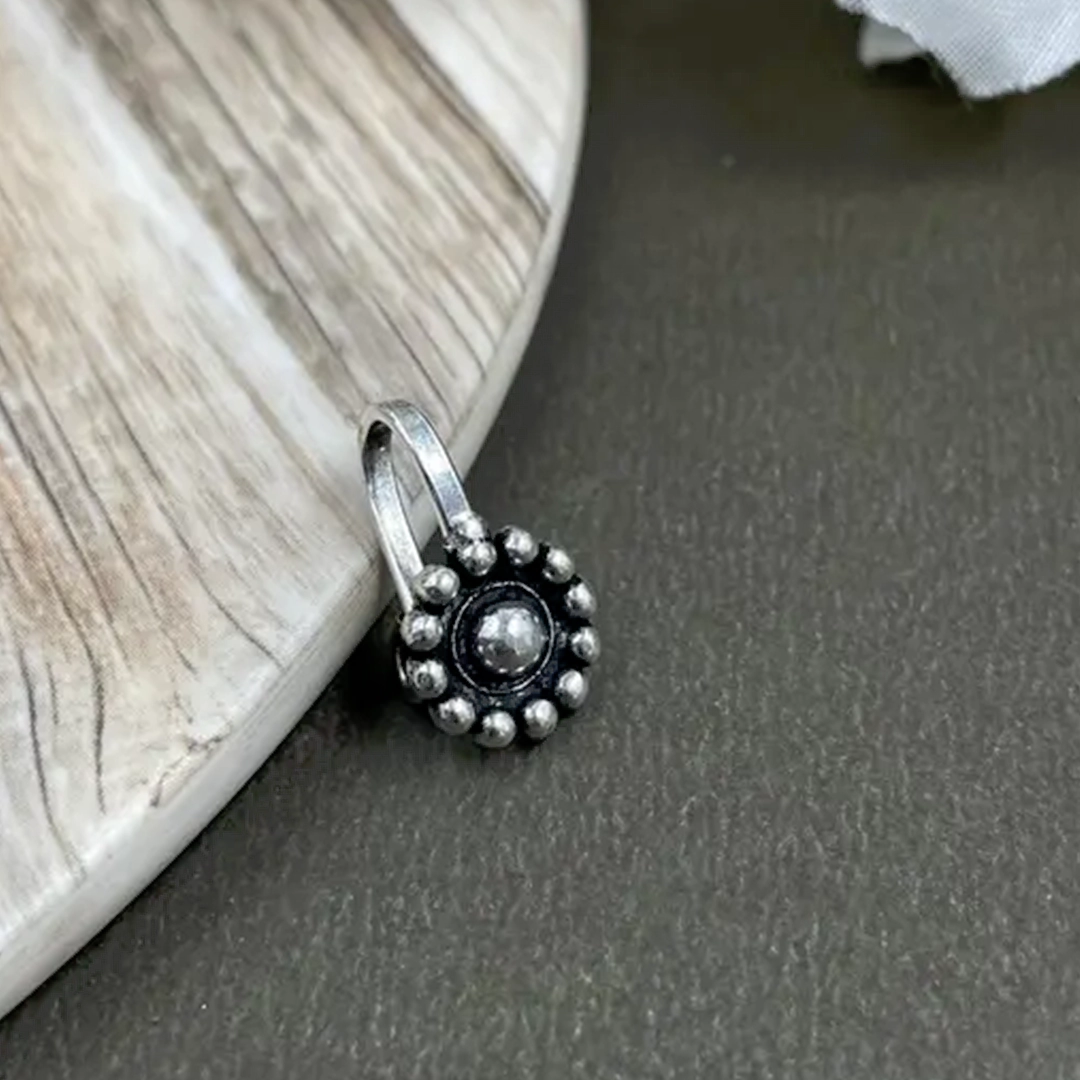 Mad Over Fashion Long Oxidised Jewellery Set - Image 3