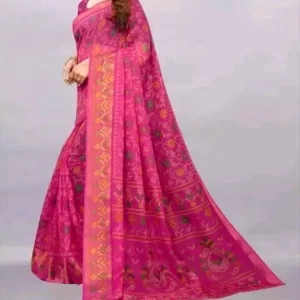 KHARIDLE Chanderi Cotton Silk Sarees