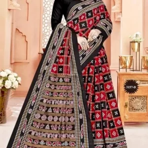 KHARIDLE Pure Pasapalli Cotton Saree