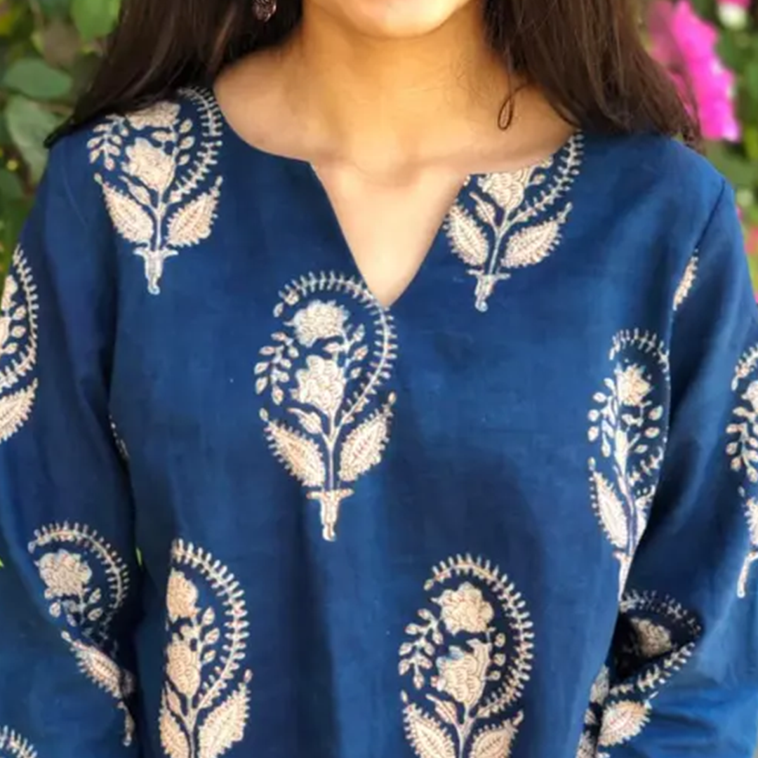 KHARIDLE Latest Rayon Printed Short Kurti - Image 3