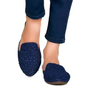 KHARIDLE Blue Kheriya Juttis