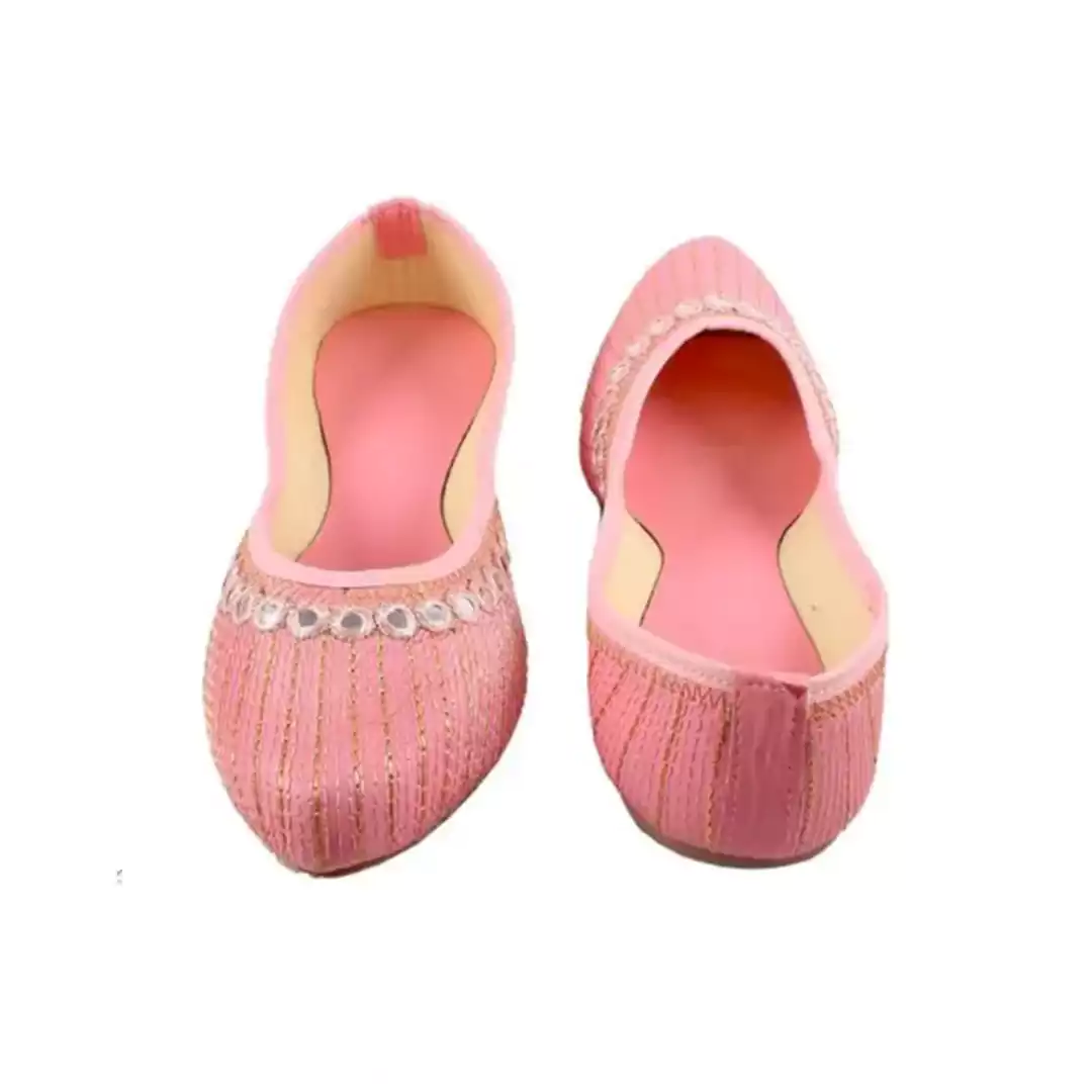 KHARIDLE Ethnic Mirror Work Juttis - Image 3