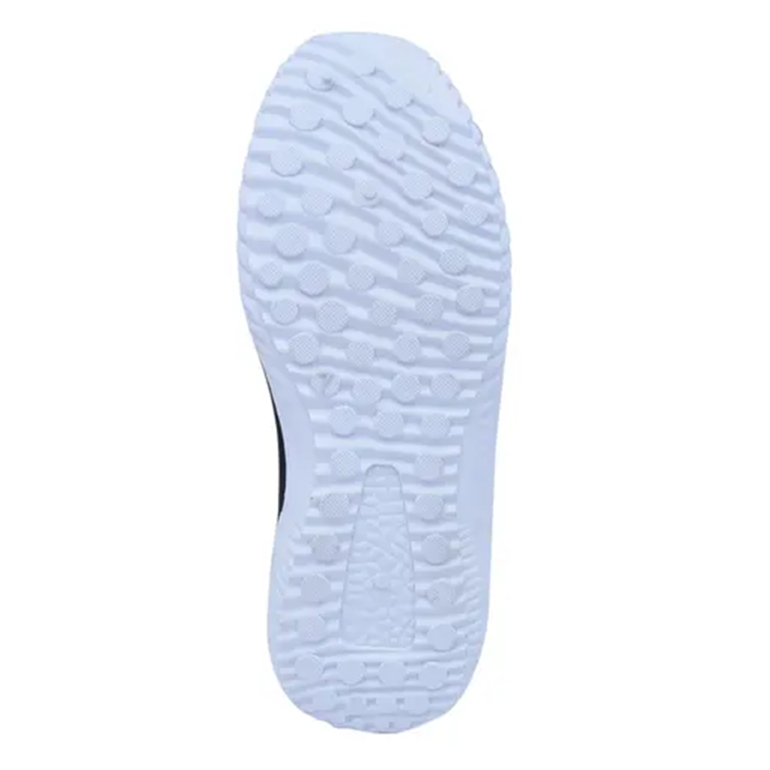 KHARIDLE Navy Blue Solid Slip-On Causal Shoes - Image 2