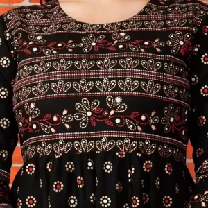 KHARIDLE Viscose Rayon Anarkali Kurti