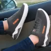 KHARIDLE Grey Bolt Mesh Sports Shoes