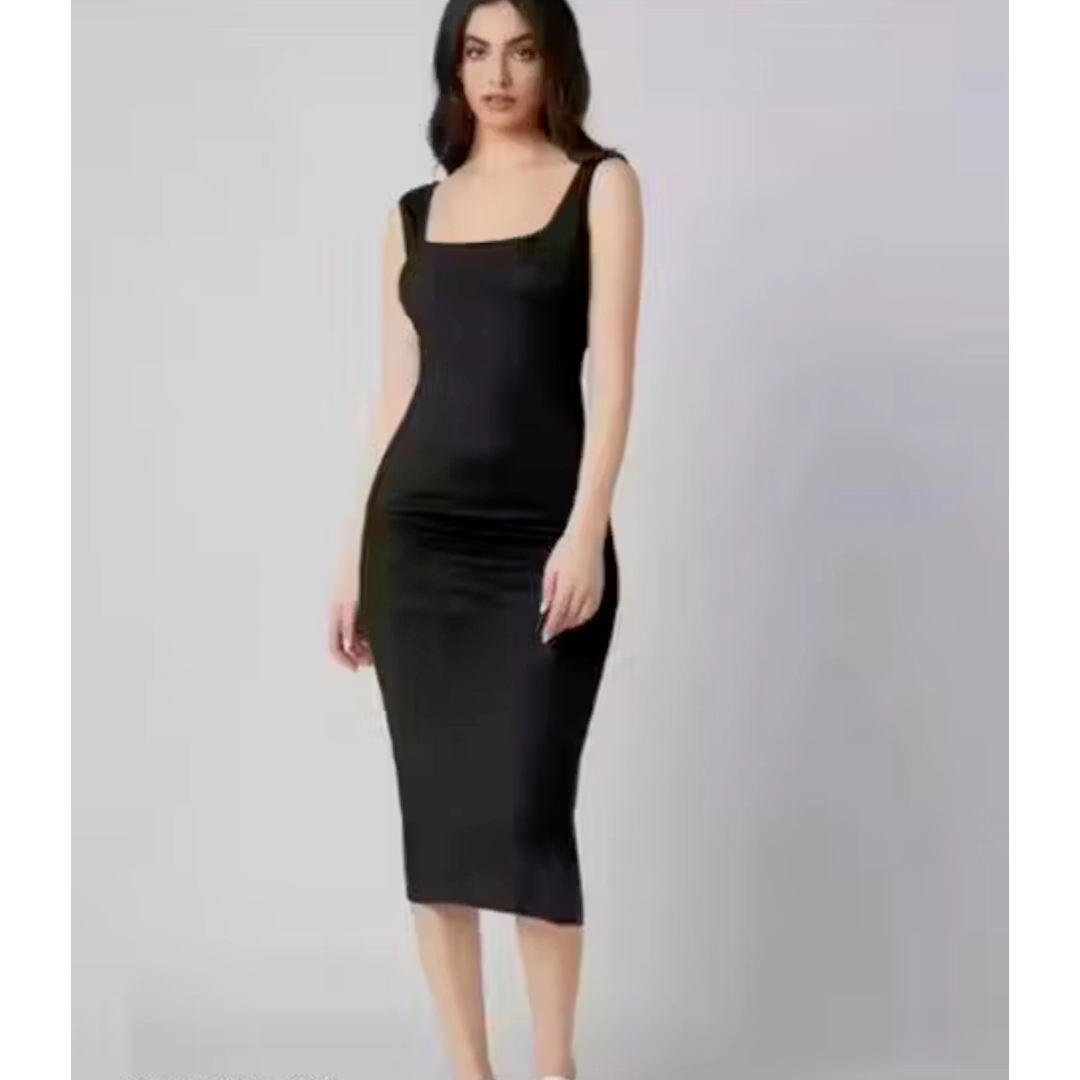 KHARIDLE Lycra Bodycon Dress