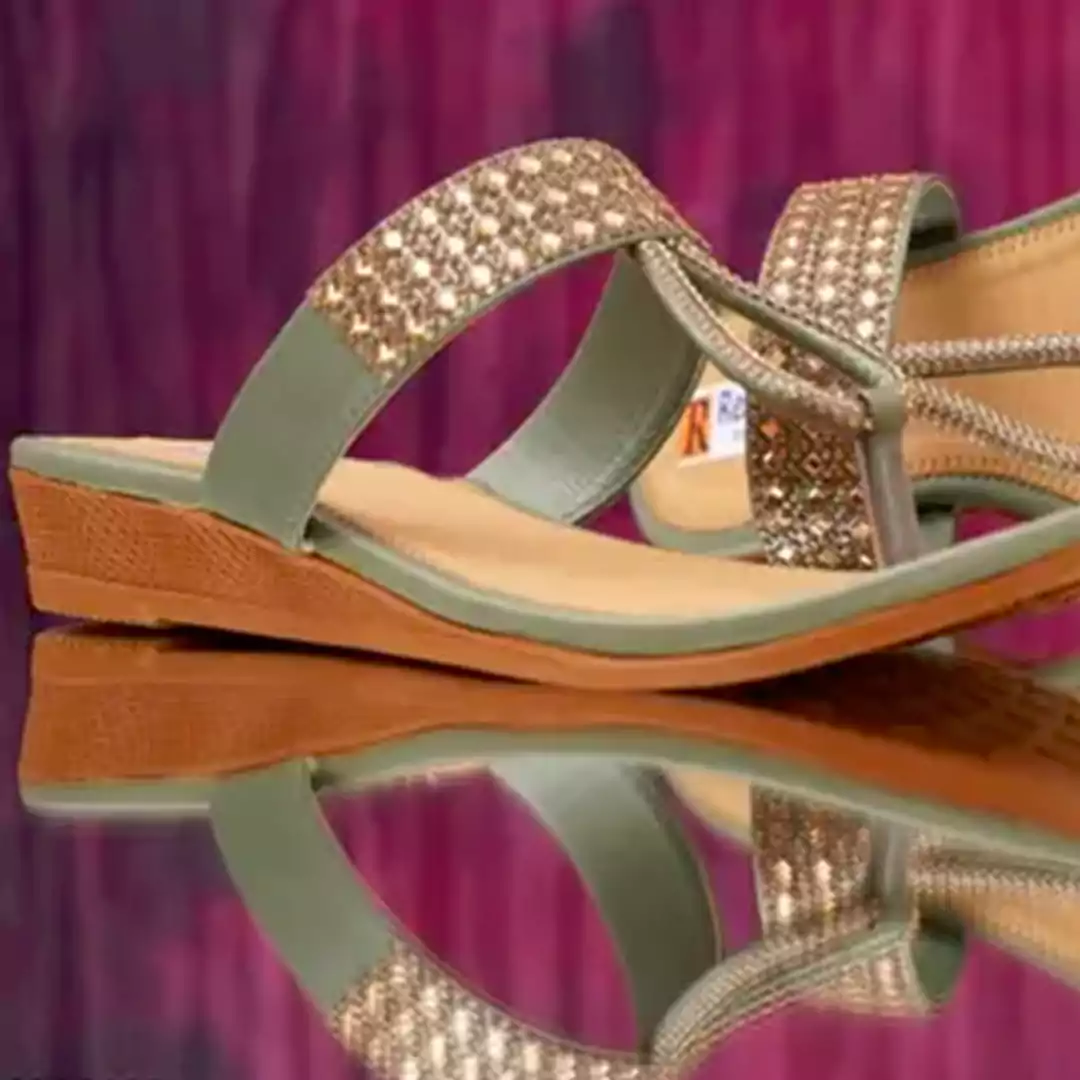 KHARIDLE Fashionable Green Flats - Image 4