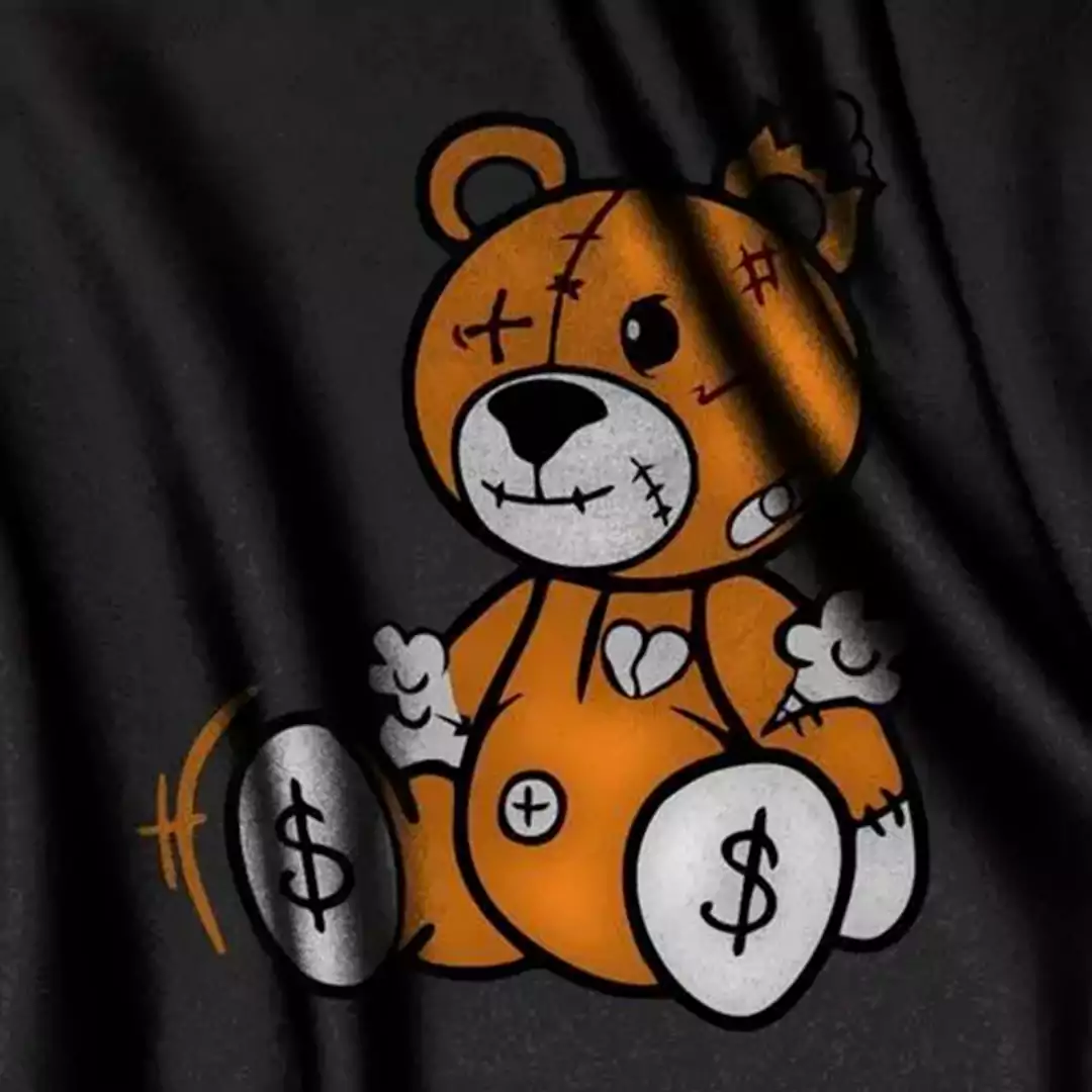 KHARIDLE Black Teddy Cord Set - Image 2