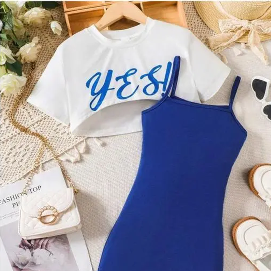 KHARIDLE Two Piece Bodycon Birthday Dress