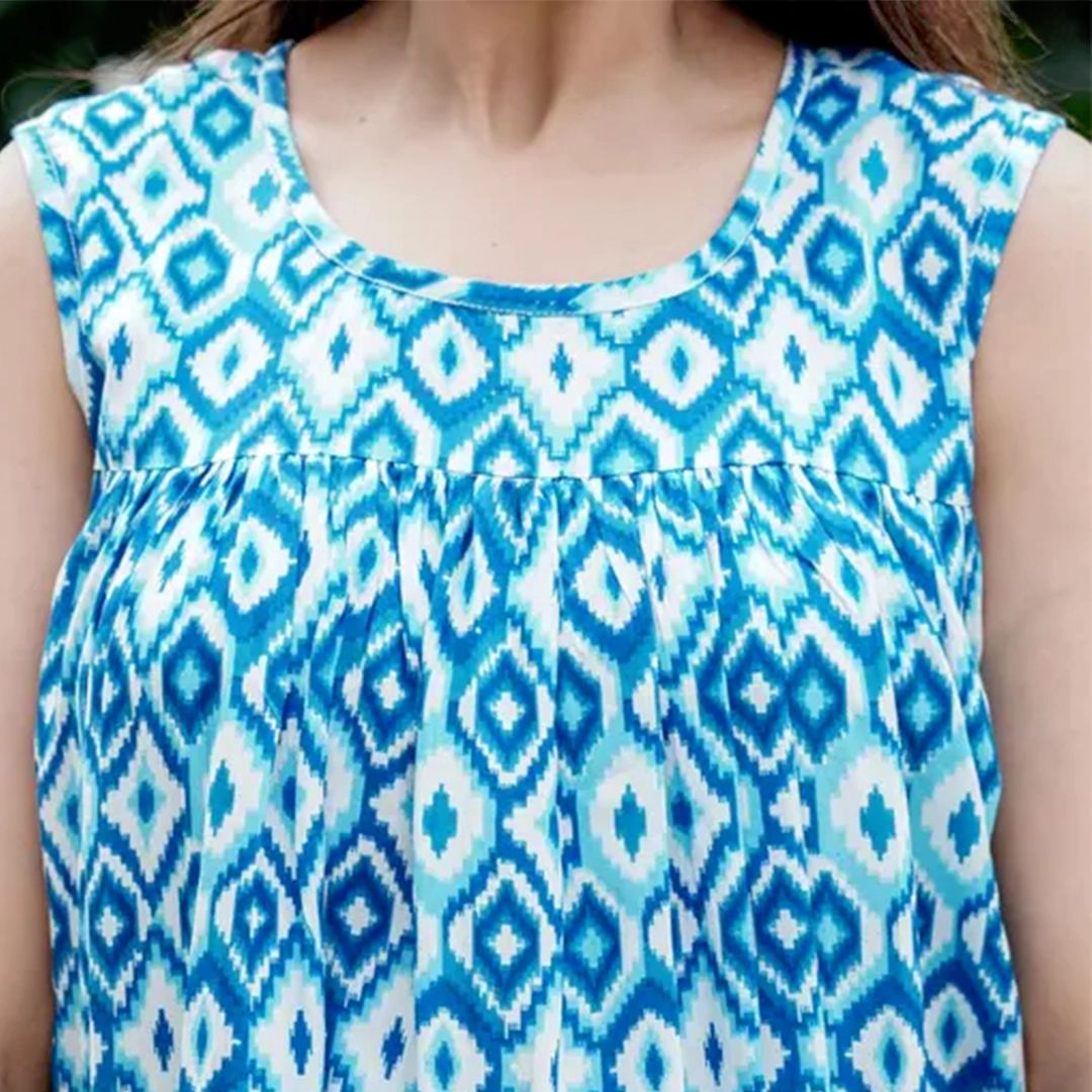 KHARIDLE Rayon Printed Western Cord Set - Image 4