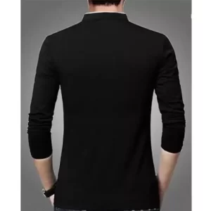 KHARIDLE Stylish Multicoloured Cotton Blend Solid T-Shirt