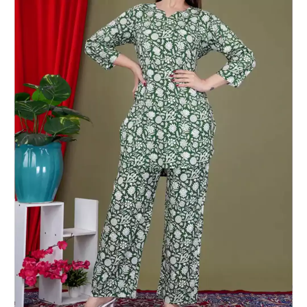 KHARIDLE Trendy Petite Cord Set