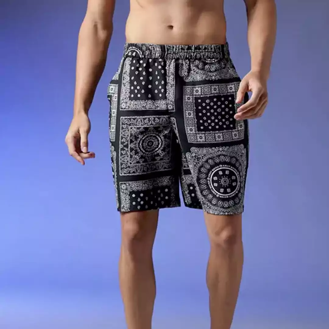 KHARIDLE Printed Polyester Rayon Cord Set - Image 2