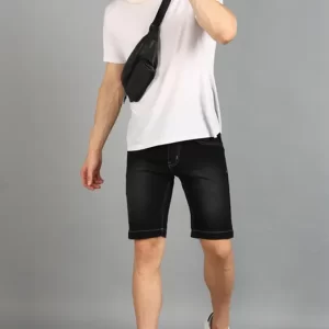 KHARIDLE Denim Regular Fit Casual Shorts For Men & Boys