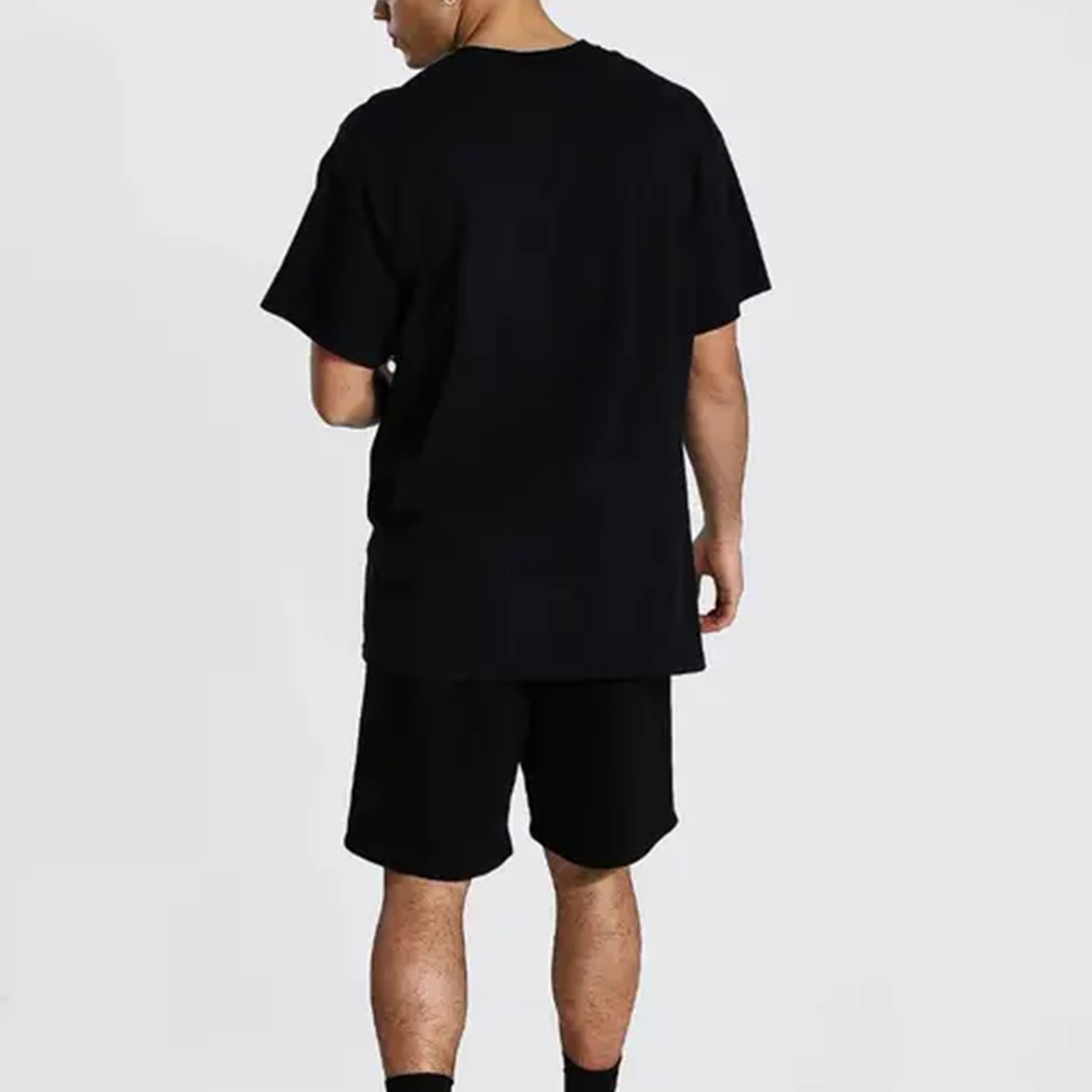 KHARIDLE Graphic Print Exclusive Fabric Cord Set - Image 2