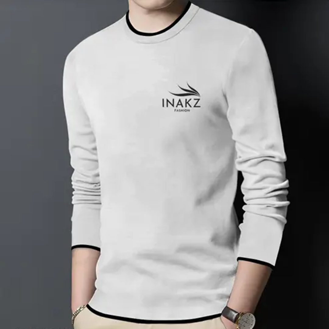 KHARIDLE Stylish Round Neck Printed Cotton Blend T-shirt - Image 4