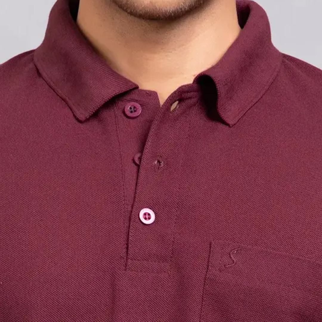 KHARIDLE Solid Cotton Blend T-shirt - Image 3