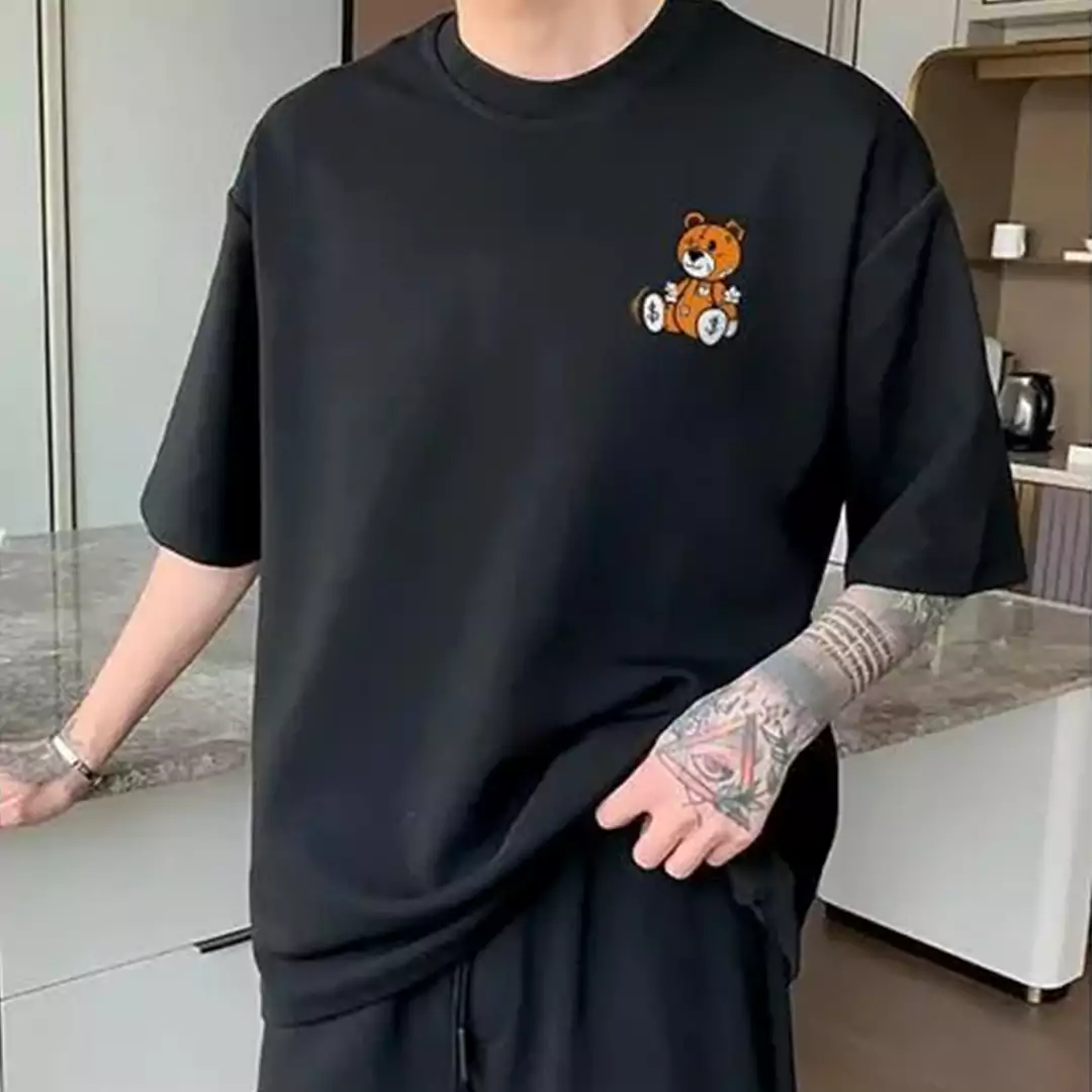 KHARIDLE Black Teddy Cord Set - Image 3