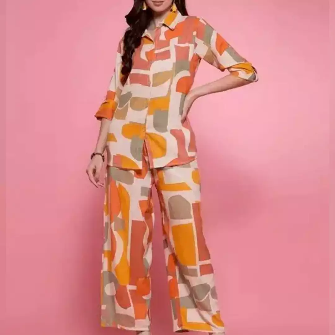 KHARIDLE Rajasthani Printed Cord Set