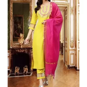 KHARIDLE Ethnic Wear Floral Printed Kurta Set