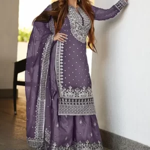 KHARIDLE Ethnic Wear Heavy Embroidery Kurta Set