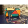 KHARIDLE Multicolour Printed Clutch
