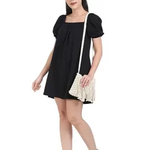 KHARIDLE Cotton Macrame Sling Bag