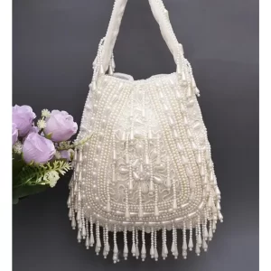 KHARIDLE Hand Embroidered Hand Clutch