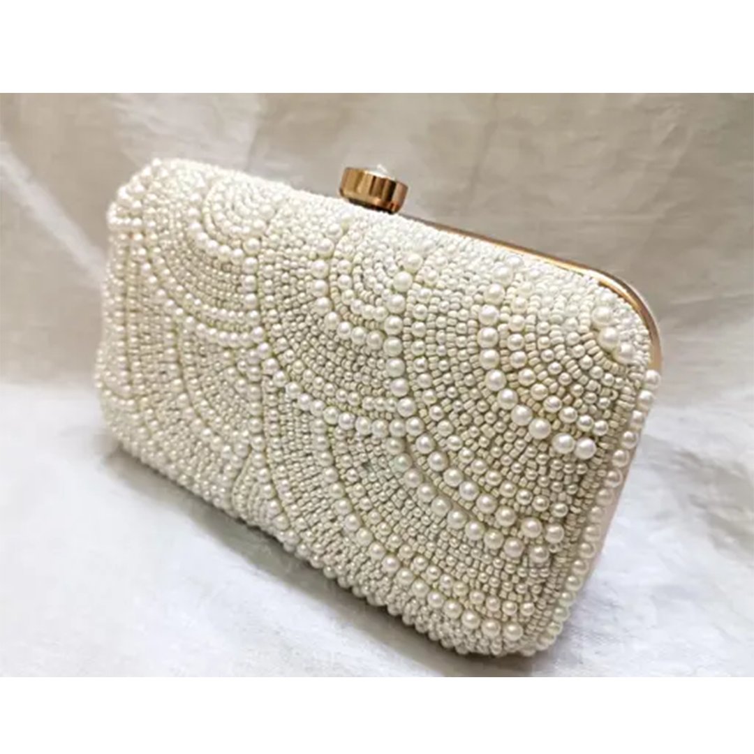 KHARIDLE Designer Embroidered Beautiful Clutch - Image 3