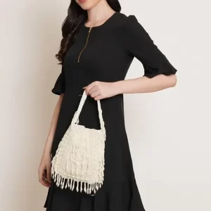 KHARIDLE Hand Embroidered Hand Clutch