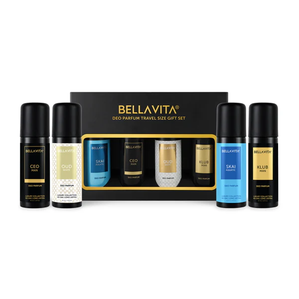 KHARIDLE Bellavita DEO Parfum TravelSize Gift Set 4 x 50ml