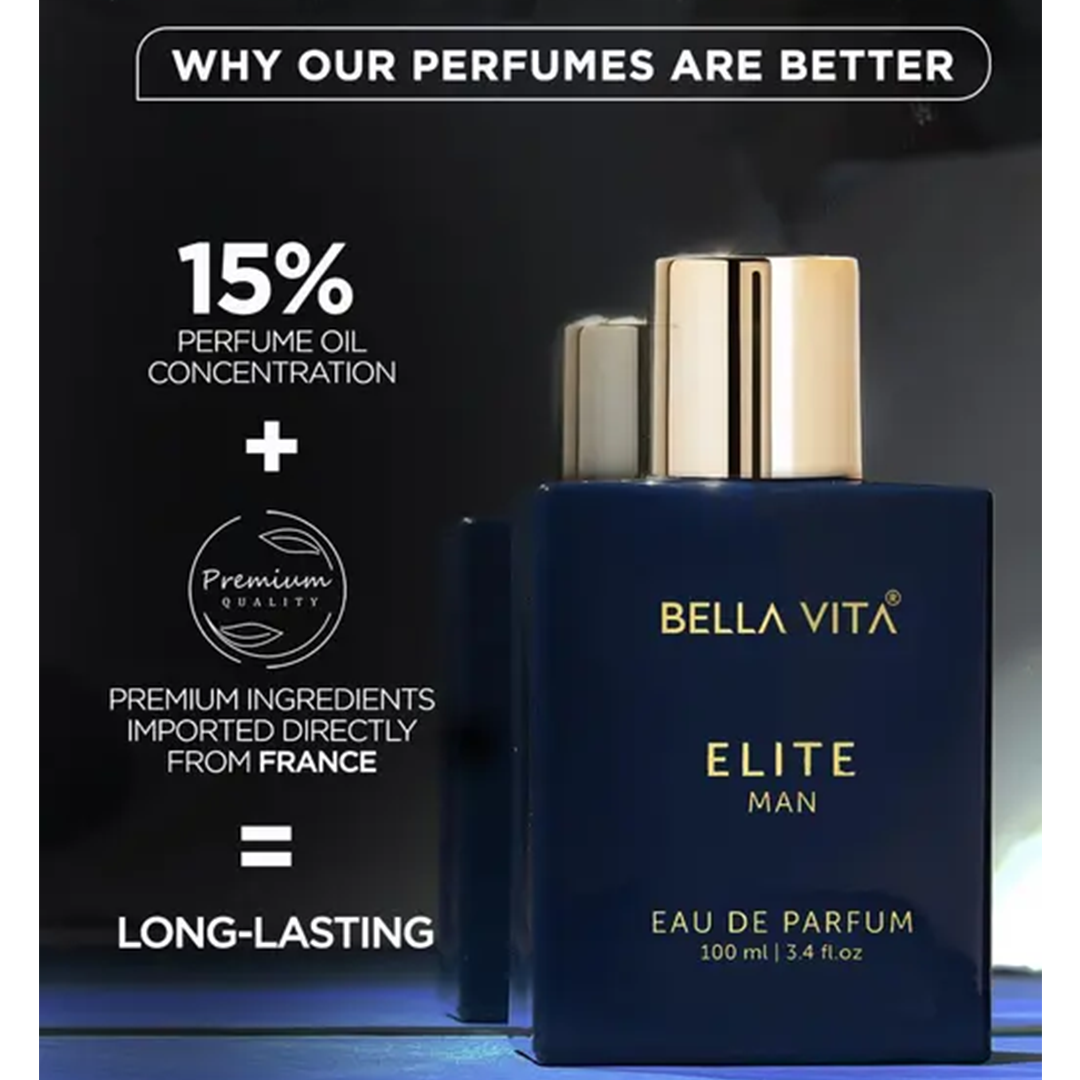 KHARIDLE Bellavita Luxury ELITE EDP Perfume for Men 100 ml - Image 2