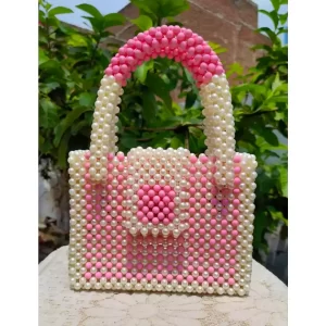 KHARIDLE Blush Pearl Charm Bag