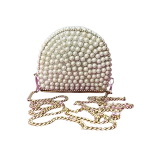 KHARIDLE Ivory Elegance Sling Bag